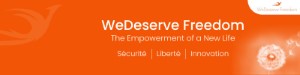 WeDeserve Freedom France logo